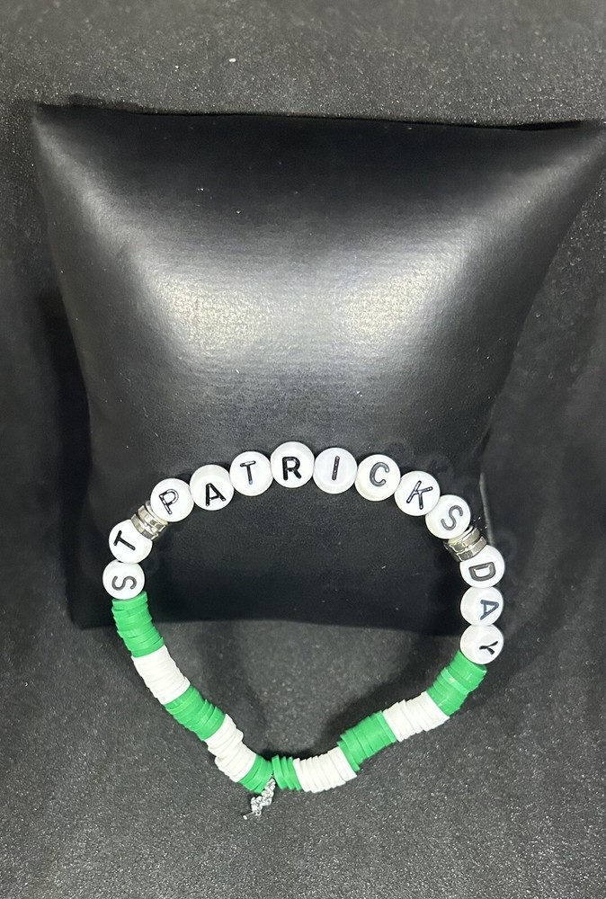 St. Patrick's Day Heishi Bracelet