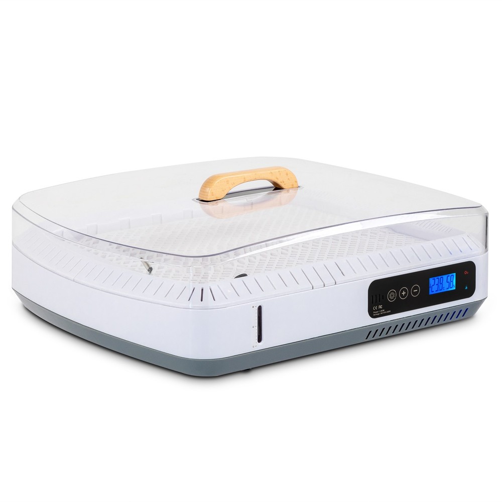 Smart Digital 35 Eggs Incubator Auto Turning Birds Hatcher Visual Window New