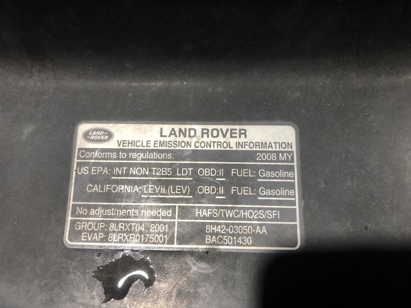 2005-2009 RANGE ROVER Color Navigation Information Display Screen 847102