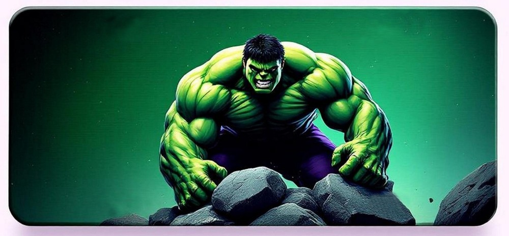 Huge Incredible Angry Hulk License Plate