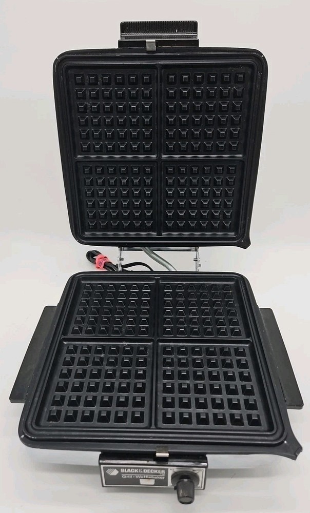 General Electric Automatic Grill Waffle Baker Waffle & Flat Top - Tested Works