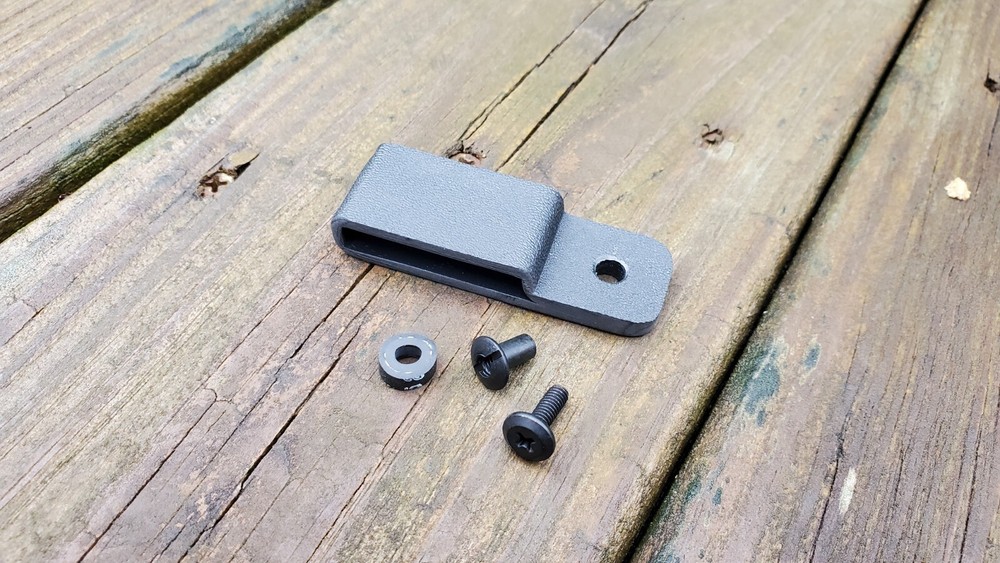 Kydex Belt attachment 1.5" Flat loop (BK)