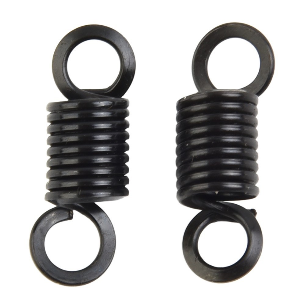Home Garden Spring Hand Tools 2 Pcs Automatic Black LA815138 Spare Spring