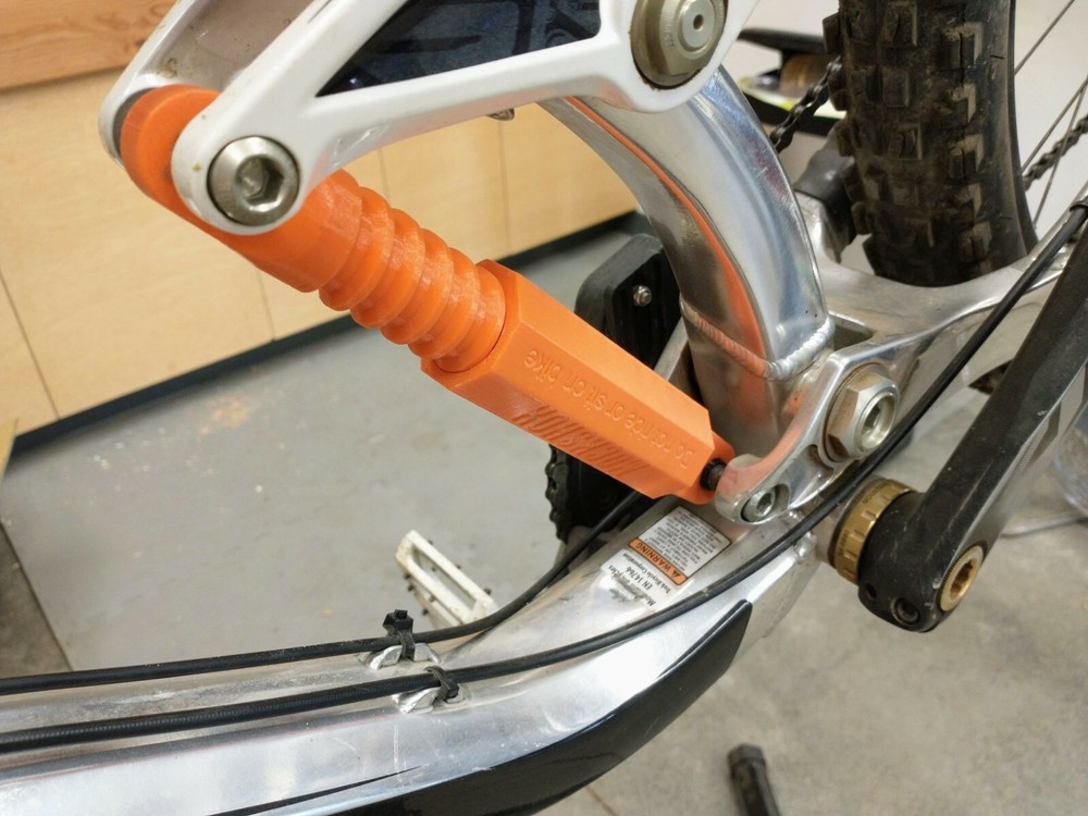 MockShox "Dummy Shock" Temporary Shock During Service - Fully Adjustable