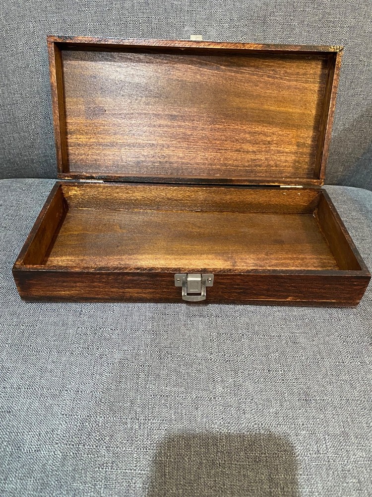 Wooden Utility Storage Gun Box.