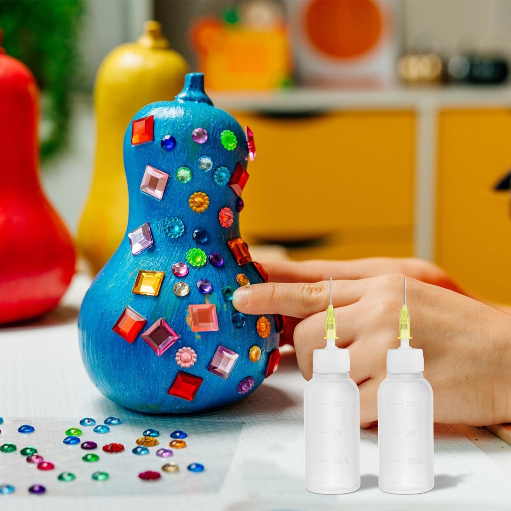 30ml Glue Precision Tip Applicator Bottle,Needle Squeeze Bottle