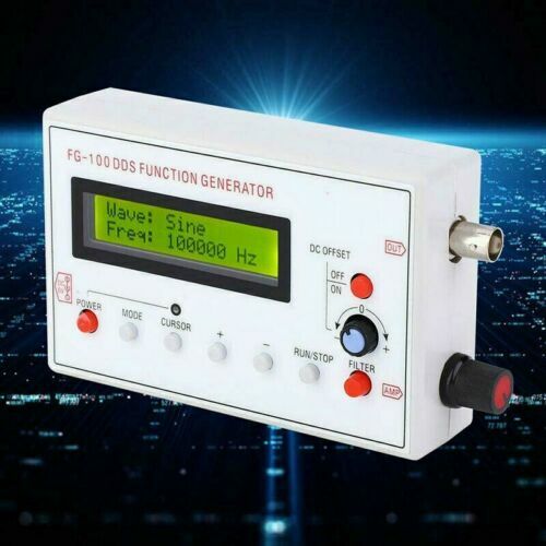 Accuracy FG-100 DDS Function Generator Function Signal Frequency Counter DDS
