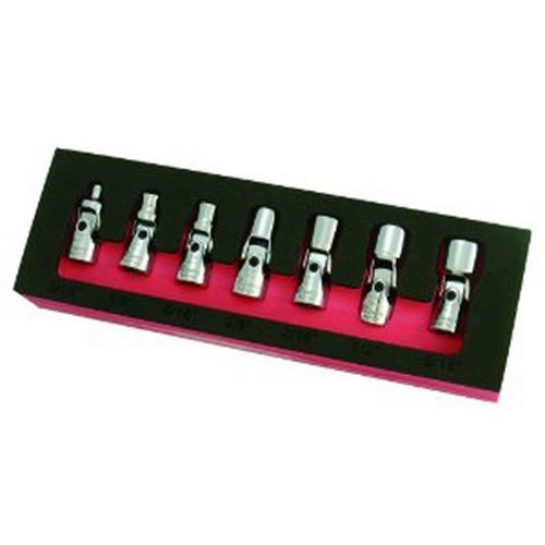 Astro Pneumatic 7407 Drive Flex Socket Set 7 piece