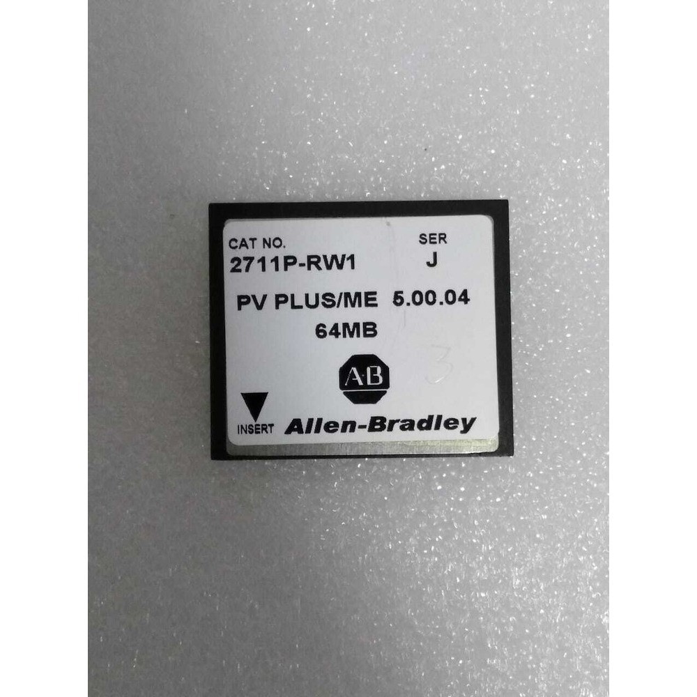 Allen-Bradley 2711P-RW1 J PanelView Plus 64MB Internal Compact FlashCard