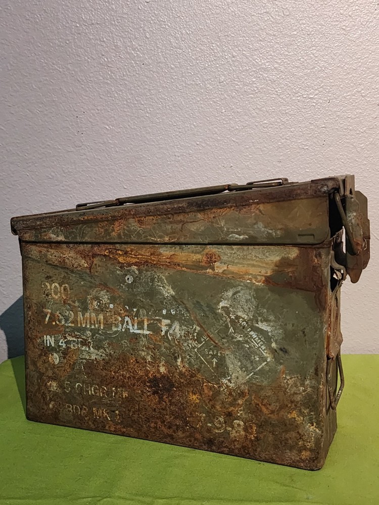 Vintage Military Ammo Box