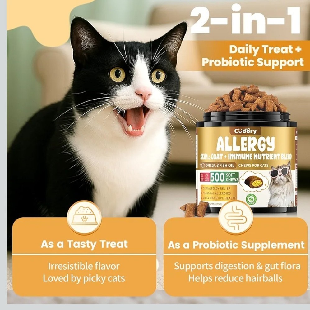 Cat Allergy Relief for Cats