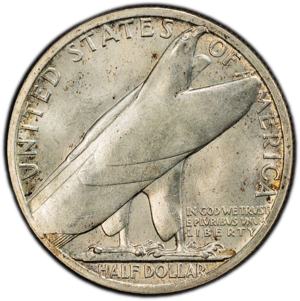 1936 Bridgeport Silver Commemorative Half Dollar PCGS MS65 with TrueView