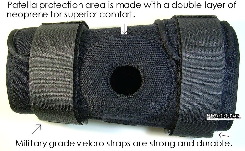 Knee Brace Support Stabilizer Patella Adjustable By Flexibrace®