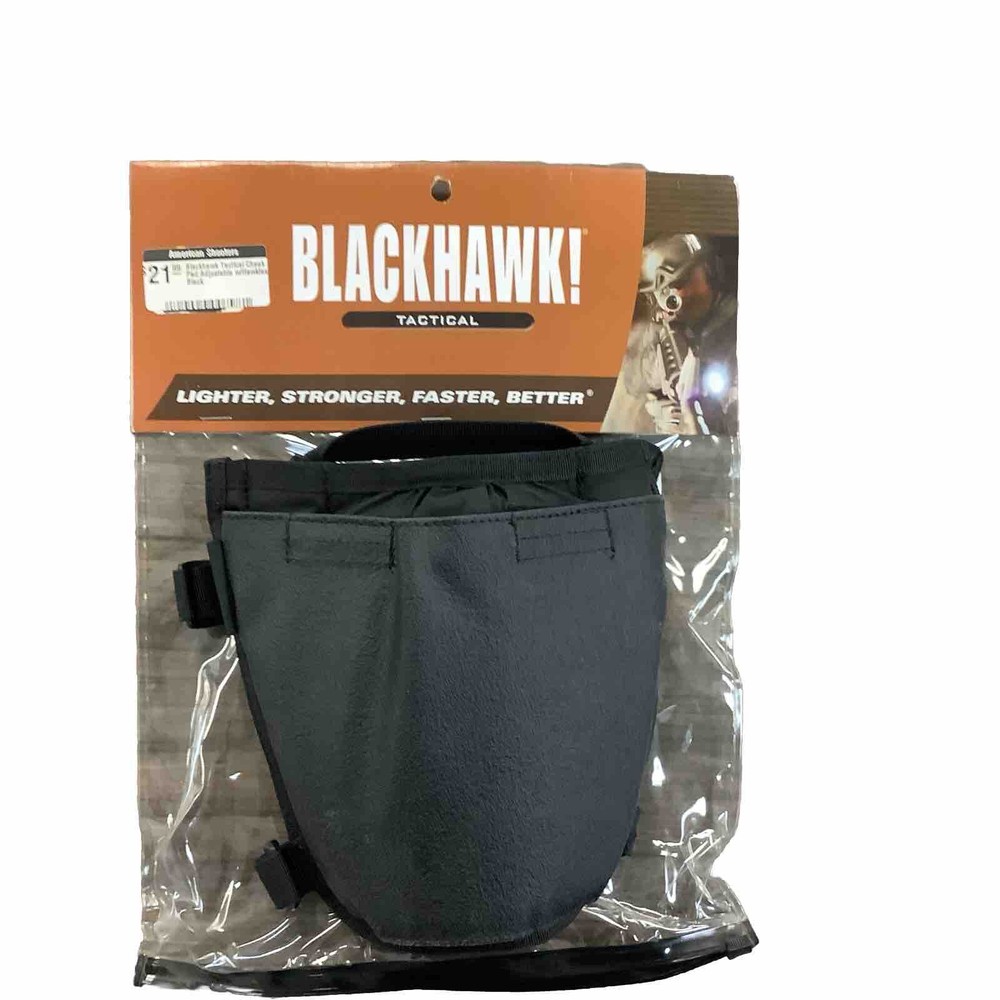 Blackhawk Tactical Cheek Pad Adjustable W/Hawktex-Black