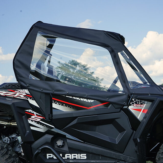 Soft Upper Doors with Zipper Polaris RZR XP 1000