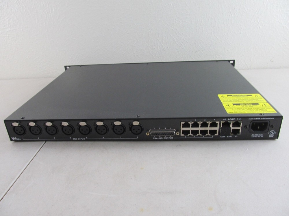 Wheatstone Blade IP88m 8x XLR Microphone Network Blade