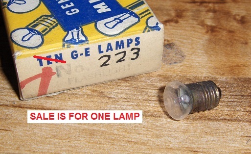 #223 LAMP ***FREE SHIPPING***