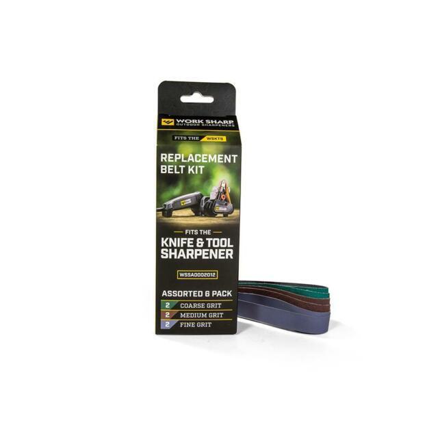 Official Work Sharp Knife & Tool Sharpener Assorted Replacement Belt Kit