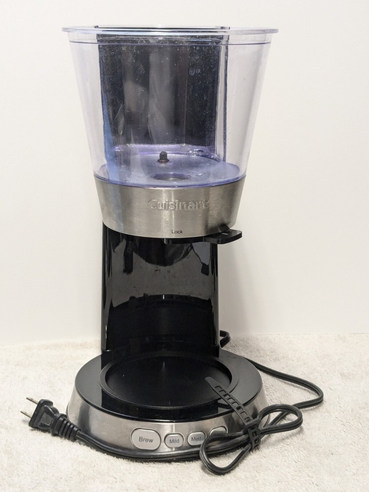 Cuisinart DCB-10 Automatic Cold Brew Coffee Maker Motor Base Unit Silver Black