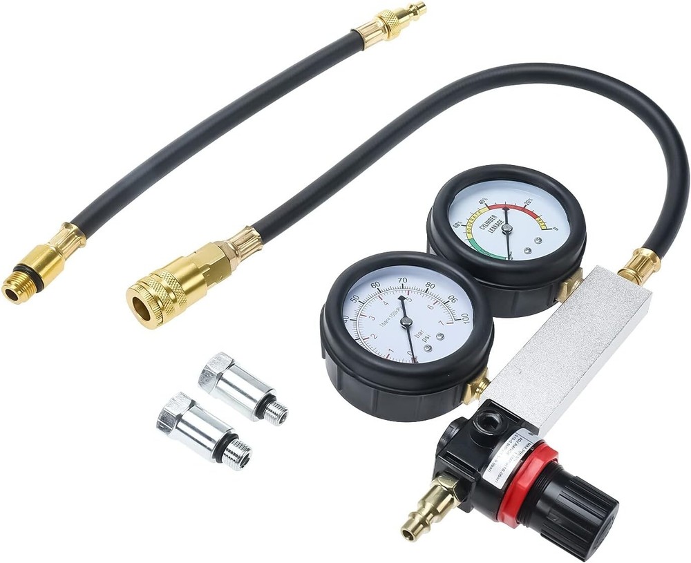 Cylinder Leak Down Tester Petrol Engine Compression Leakage Leakdown Detector