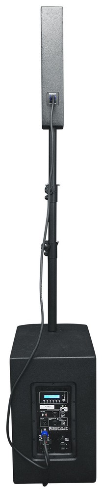 DJ Package w/(2) TITAN COLUMN 12 Powered Array Column Speakers+Subwoofer+Facade