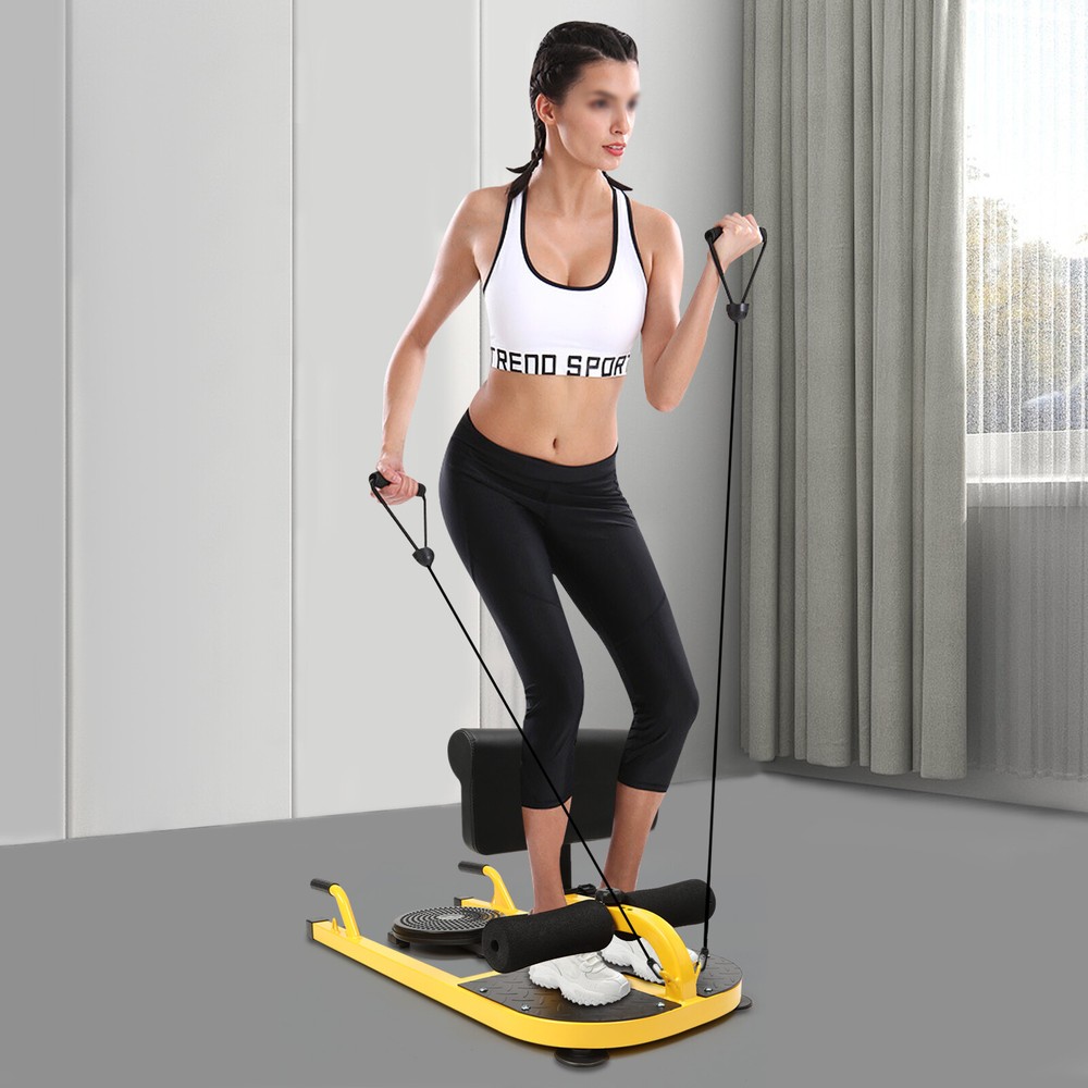 Multifunction Sissy Squat Machine Hip Thrust Machine Sit up Exercise Set U-shape