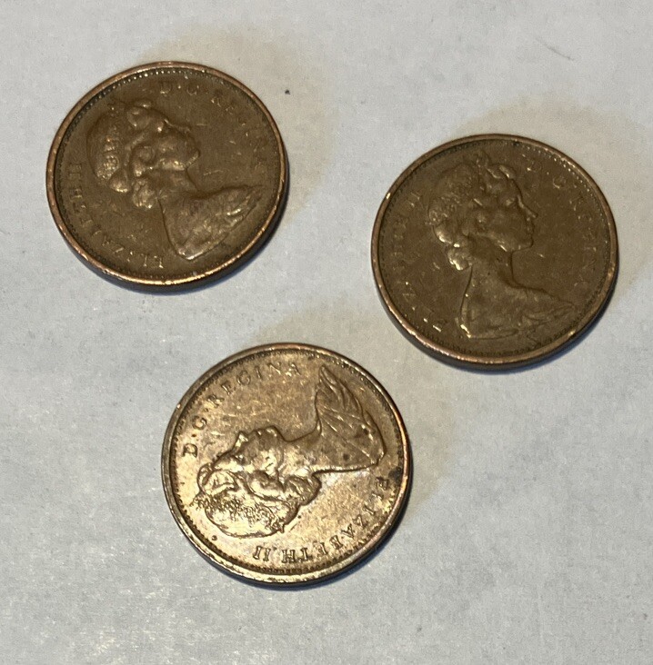 1965 Canadian One Cent