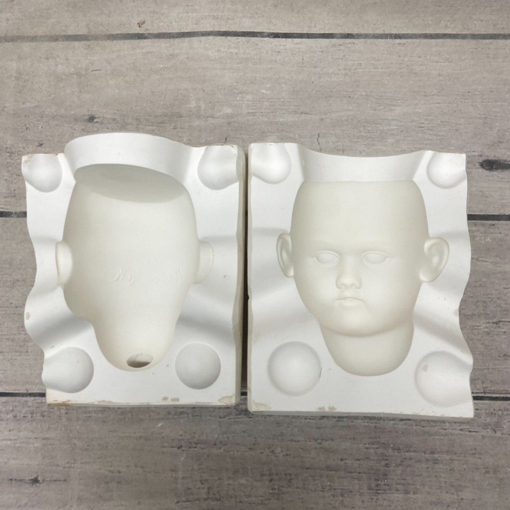 Kentucky Mold Ceramic Casting Mold Doll Head #394