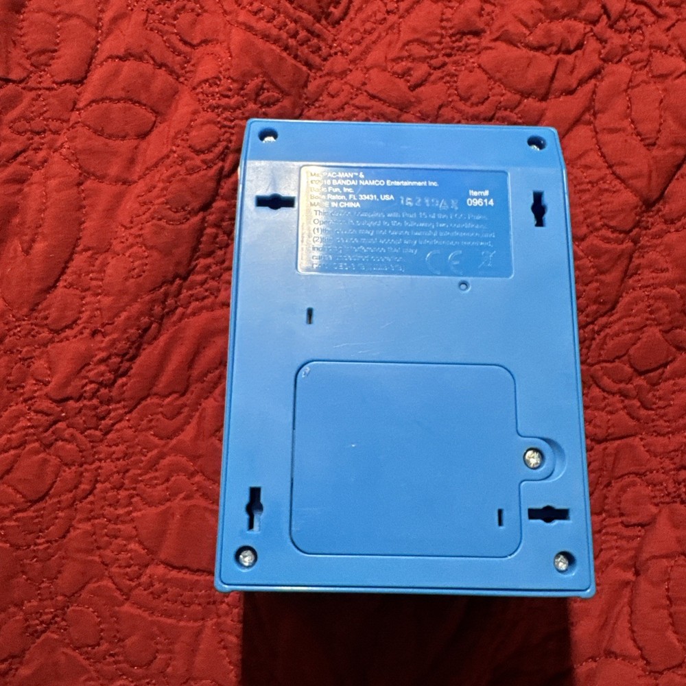 Ms. Pac-Man Retro Mini Arcade Game 6" Console Works!