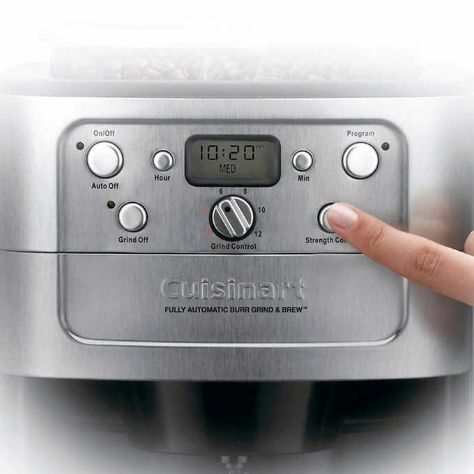 Cuisinart Burr Grind & Brew 12 Cup Automatic Coffee Maker, Programmable Coffee