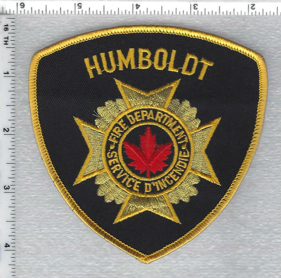 Humboldt Fire Department (Saskatchewan, Canada) Shoulder Patch
