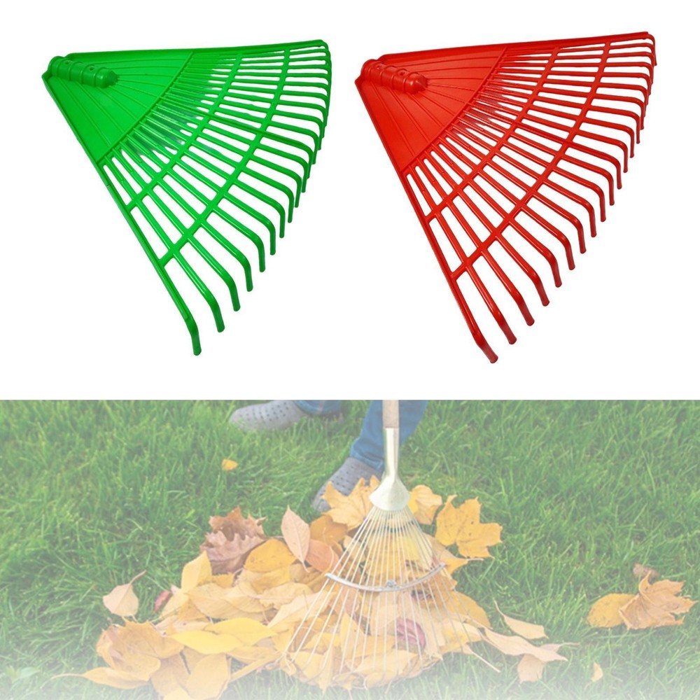 Garden Leaf Rake Head PP Yards Leaf Remover