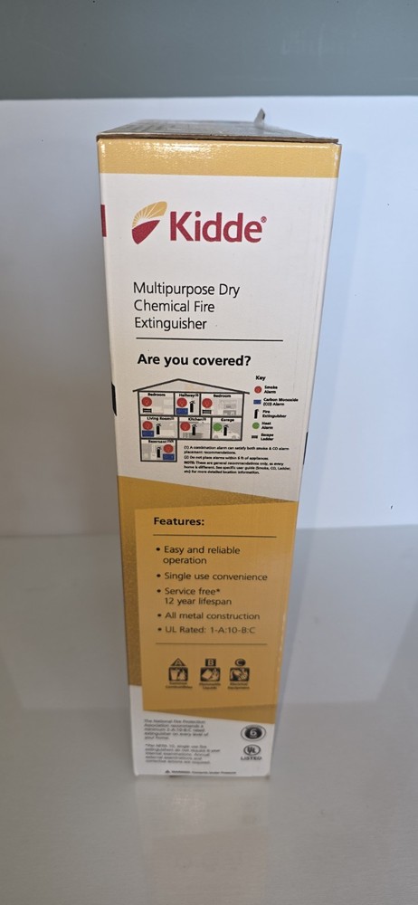 Kidde 2.5 lb Fire Extinguisher (2 Pack)