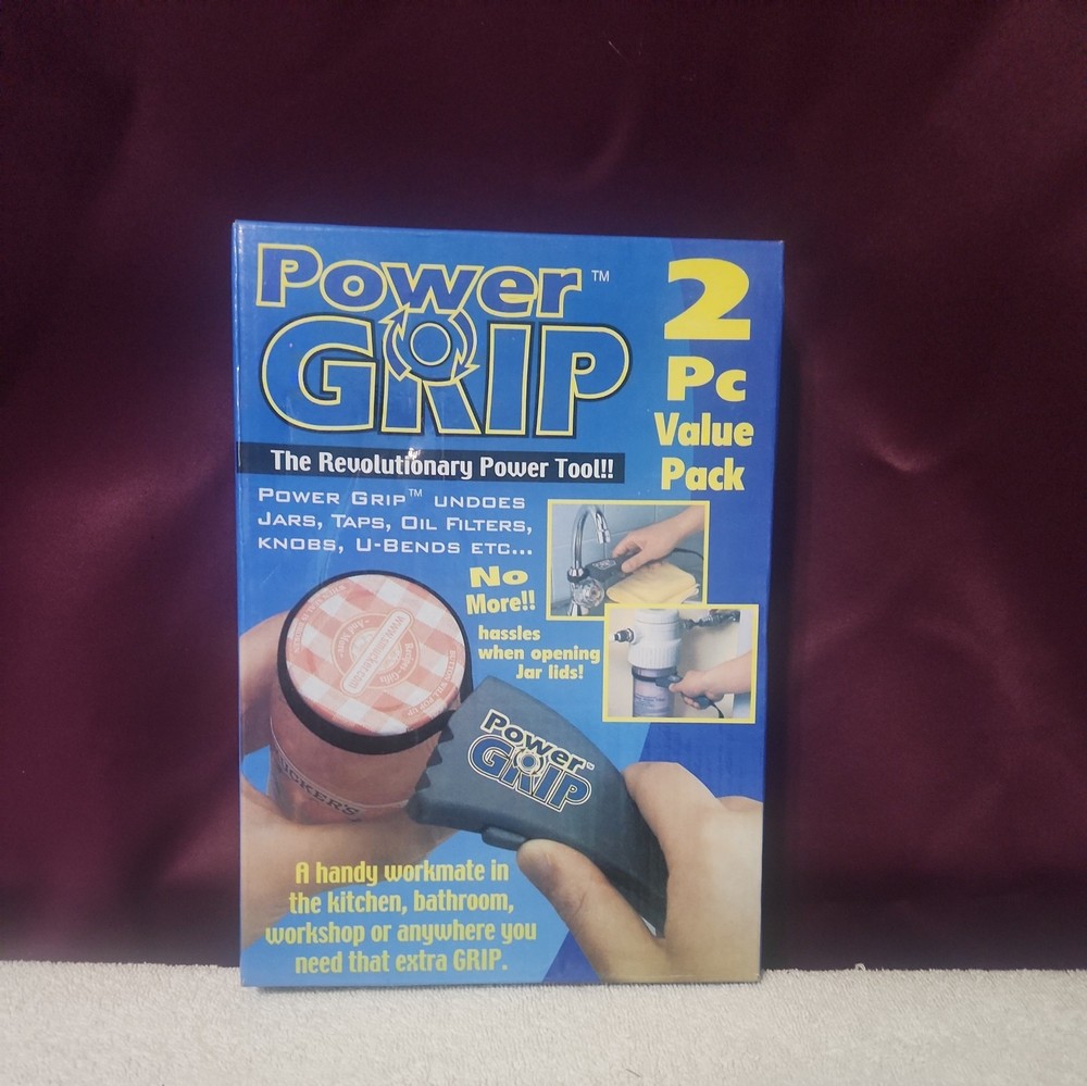 Power Grip Jar Openers Adjustable 2 Pc