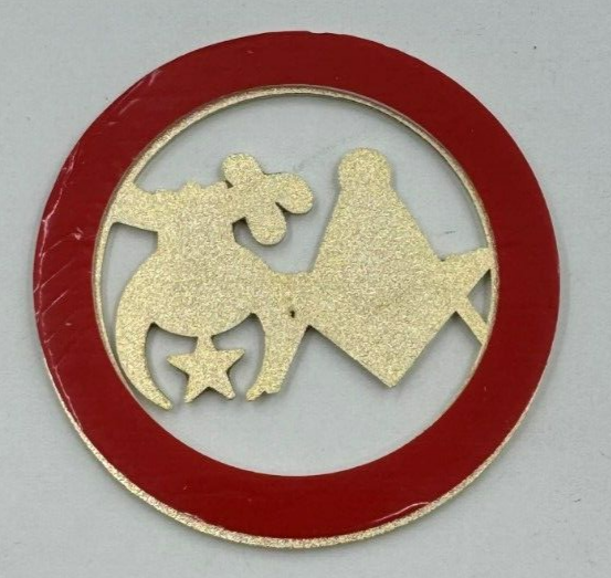 Mason Shriner Cut Out Car Emblem