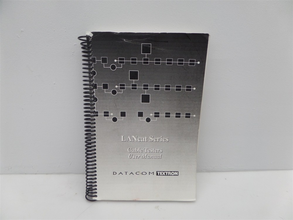 Datacom Textron LANcat System 6 Cable Tester