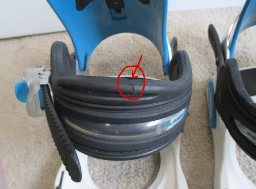 K2 Plasma V6 Snowboard Bindings Size Small