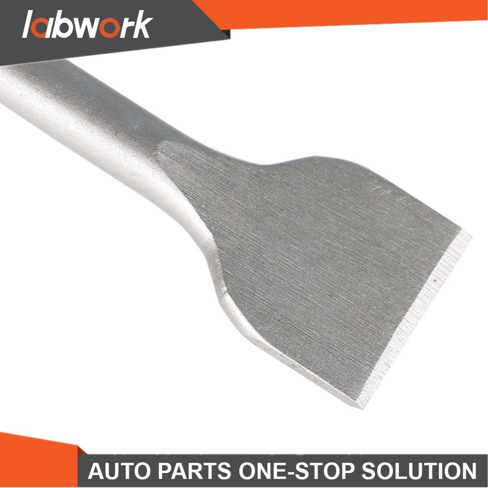 Labwork 4 Pack SDS Plus Chisel Bits -Flat Chisel Grooving Chisel & Point Chisel