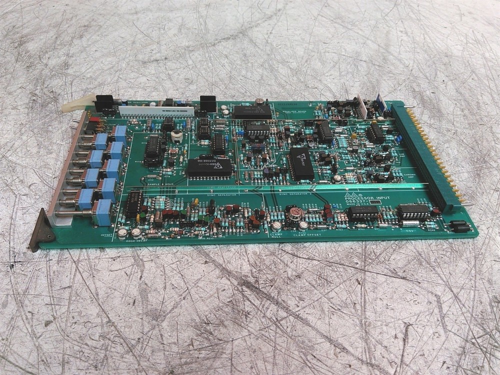 Grass Valley Group GVG 066337-01F Processor Input Board AS-IS