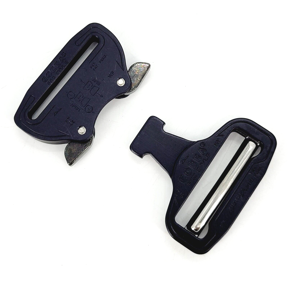 AustriAlpin Cobra Pro Style Buckle Adjustable 1.75" 45mm Black