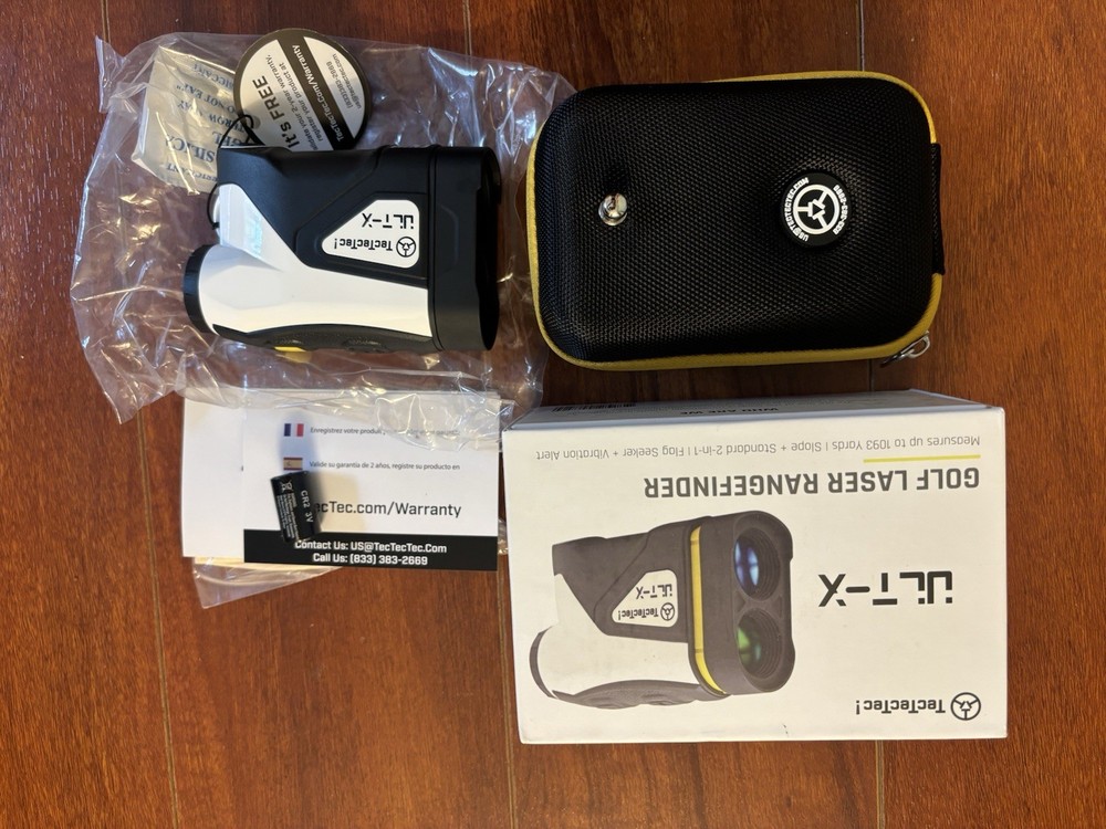 TecTecTec ULT-X Laser Golf Rangefinder