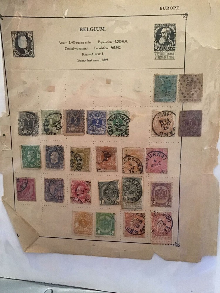 Belgium  stamps page R24320