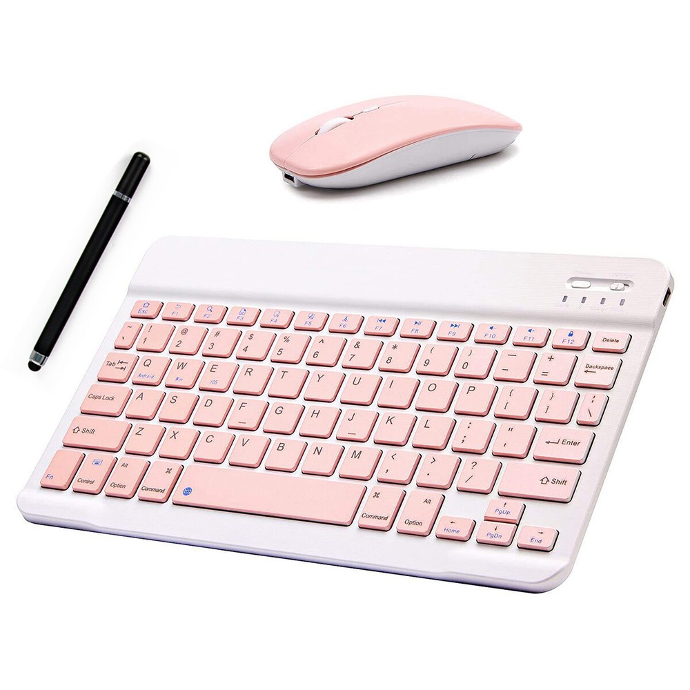 NEW Bluetooth Keyboard Mouse Pen Set Rechargeable for Android ios Windows