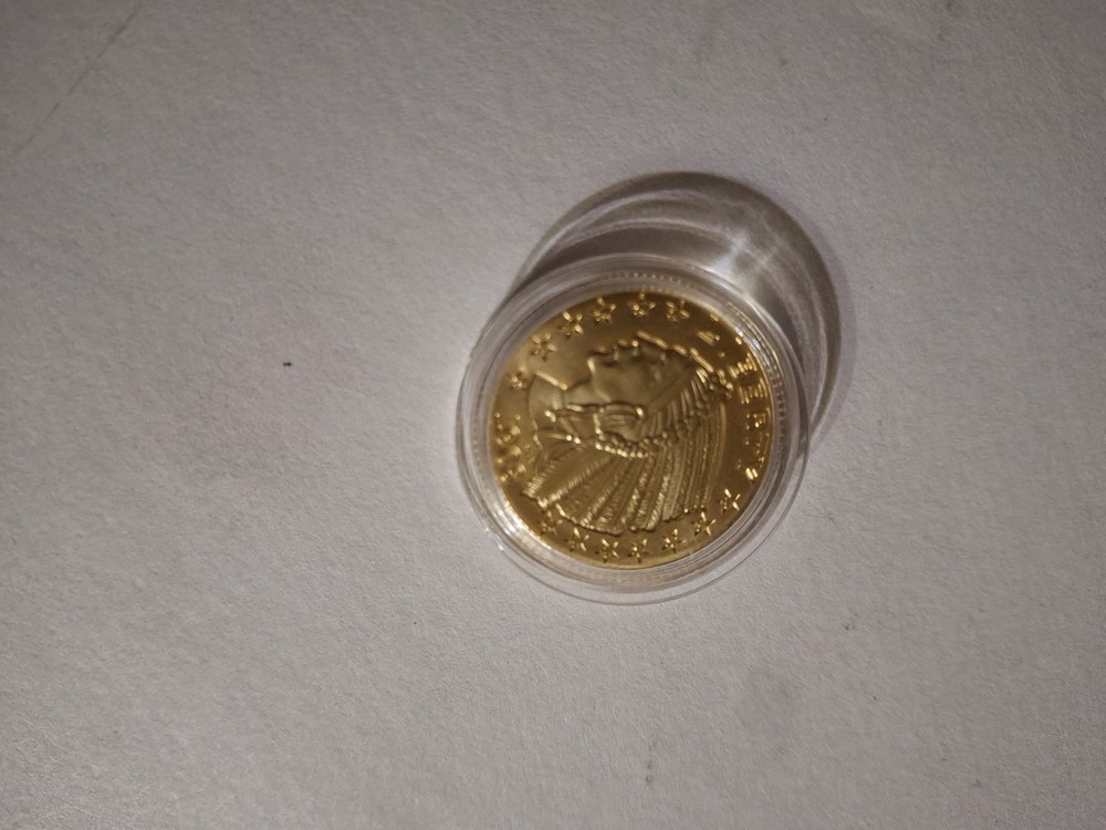 1908  Half Eagle Gold Plated Copy Coin