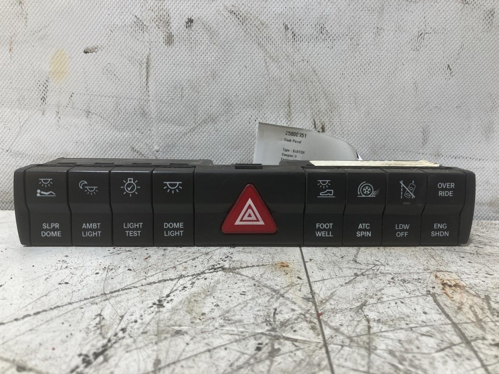 2018-2027 Freightliner CASCADIA SWITCH Dash Panel - Used