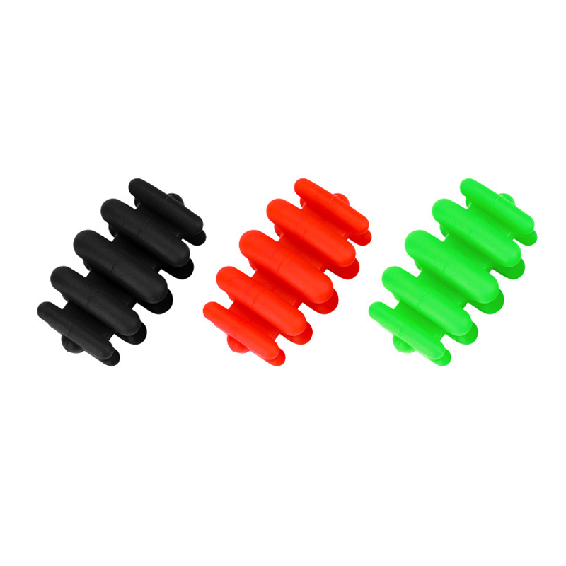 2pcs Shock Absorber Archery Compound Bow Stabilizer Silencer Limbs Dampener