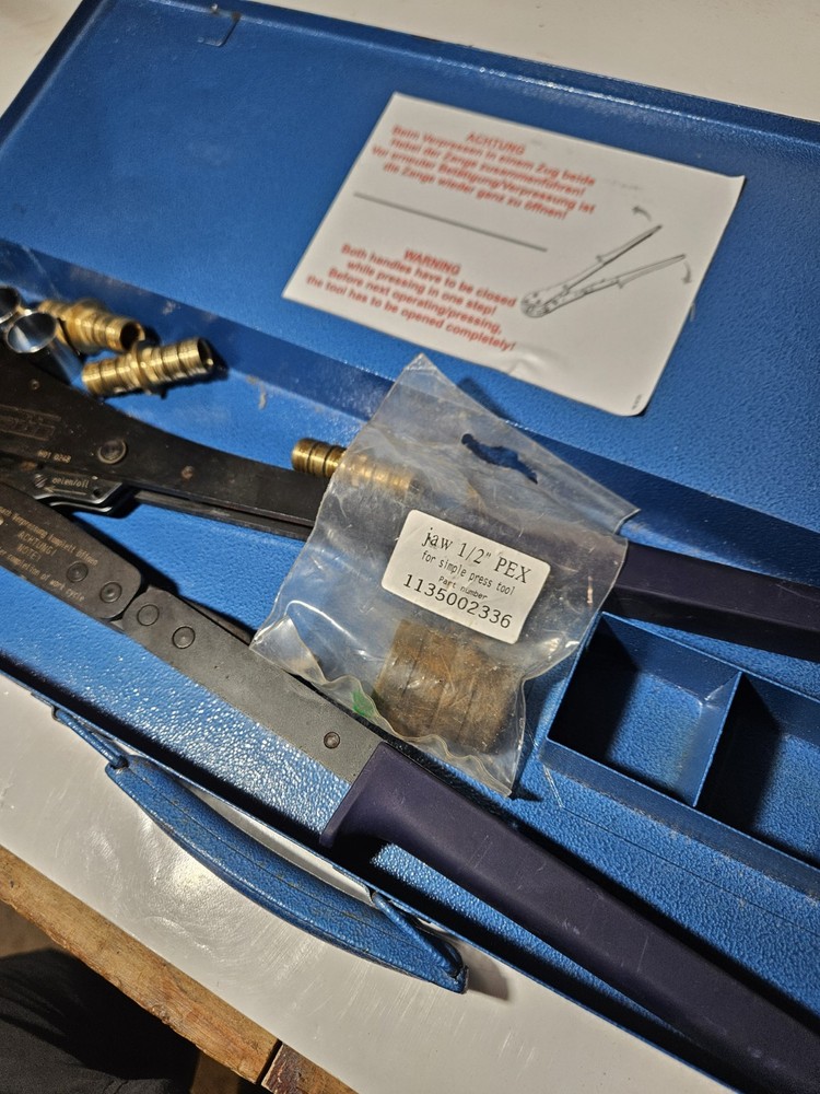 klauke Textron crimping tool