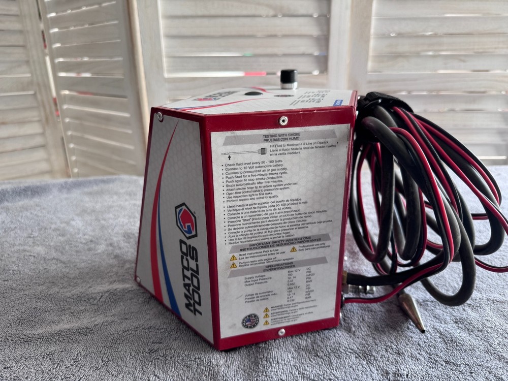 Matco Tools Diagnostic Smoke Machine MDSMOKELITE