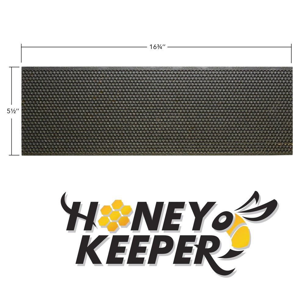 6" Bee Frame Foundations - Beeswax Coated Black Foundation Sheets for Medium ...