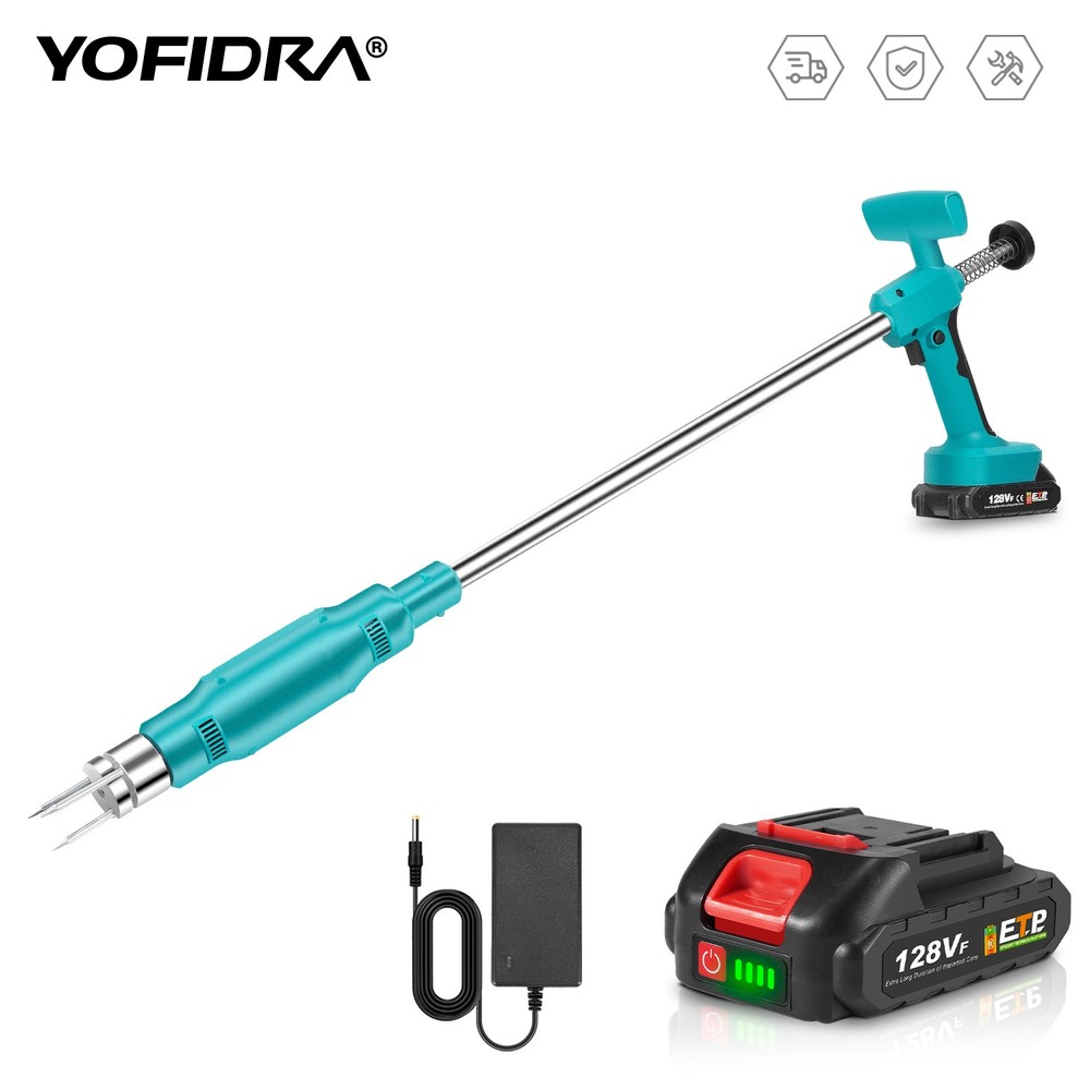 Battery Powered Cordless Weed Puller Tool Electric StandUp Weed Puller Tool